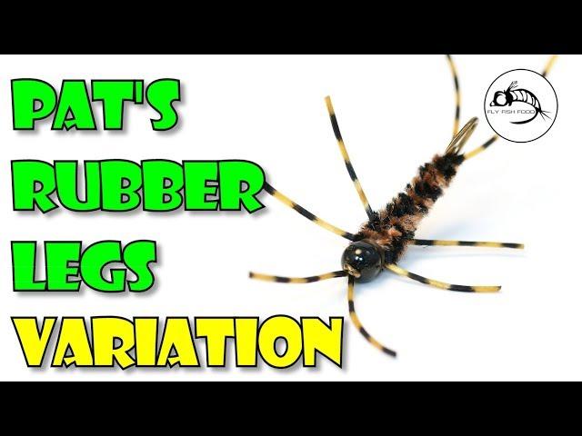 Fly Tying Tutorial: Pat's Rubber Leg Stonefly Variation