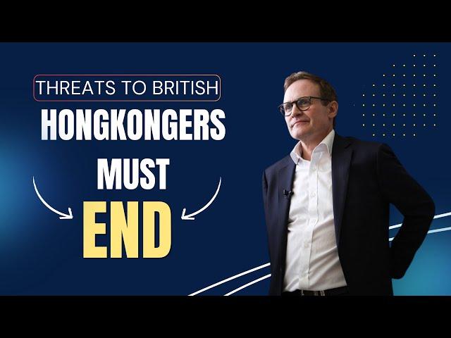 Tom stands up for Hong Kongers in the UK