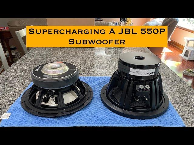 Upgrading A JBL 550P Subwoofer P1/3