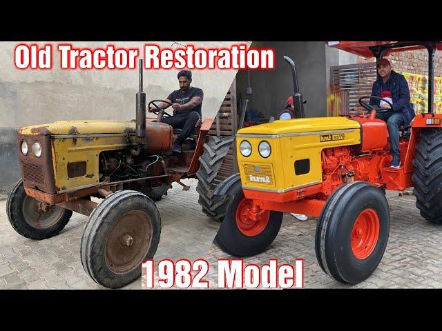 Old 1982 Model Tractor Restoration | HMT 5911 Modifications | Ford 3600 Massey 135 Swaraj 735 Vlogs