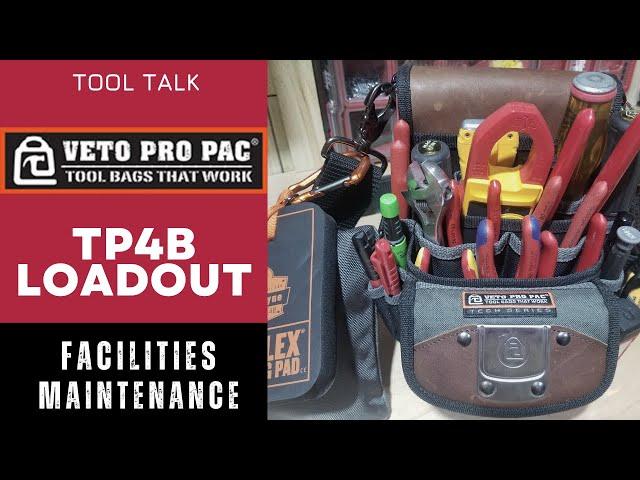 Veto Pro TP4B Loadout - Facilities Maintenance Toolbag Tour