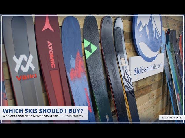 2019 Men's 100 mm All-Mountain Ski Comparison