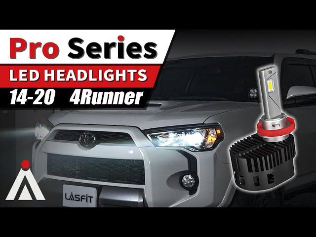 Toyota 4Runner Custom H11 LED HEADLIGHT BULBS 2014-2020 | Pro-DC Series Review & Install