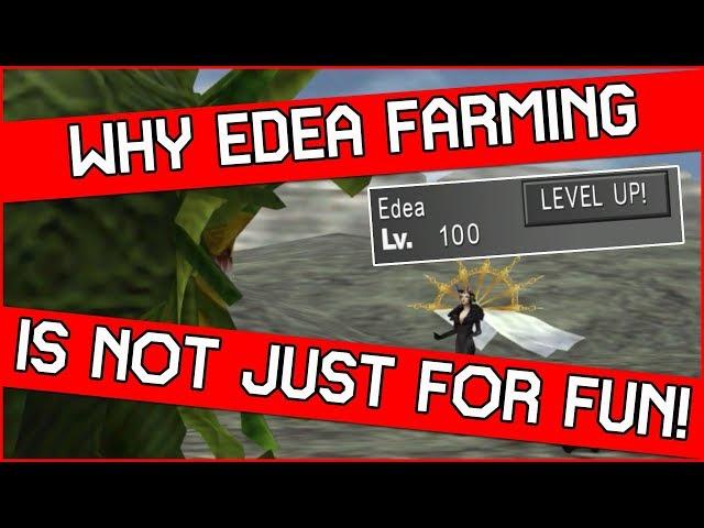 Farming EDEA to LVL 100 is USEFUL for several reasons in Final Fantasy 8 Remastered!