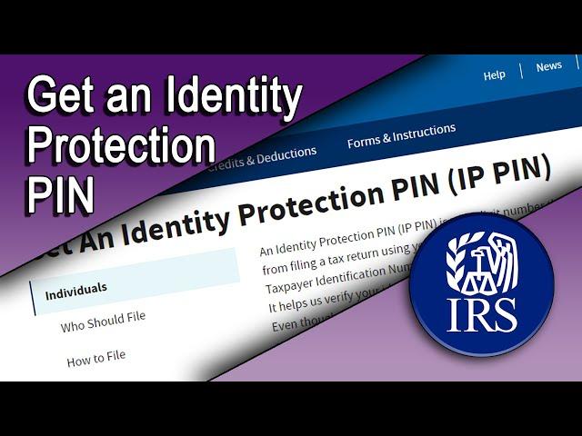 Get an Identity Protection PIN