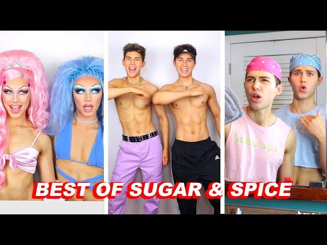 Sugar & Spice BEST 2020 TikTok Compilation (boy to girl drag transformation)