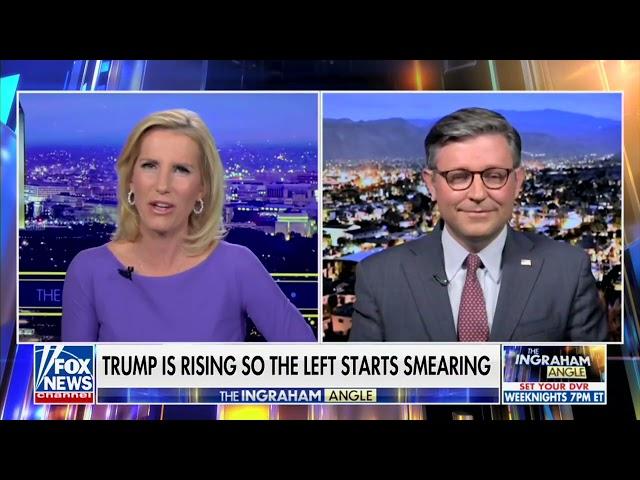 Speaker Johnson Joins The Ingraham Angle