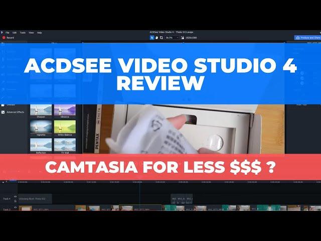 ACDSee Video Studio 4 Review - Cheap but any good?