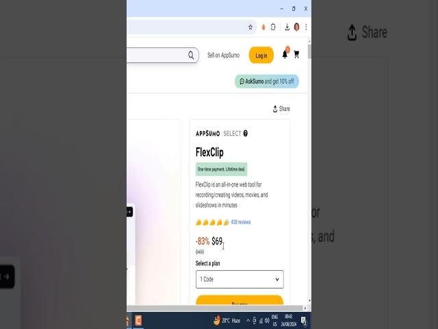 Why FlexClip is the Best $69 AI Video Maker in 2024 #appsumo #appsumodeals #shorts #viralvideo