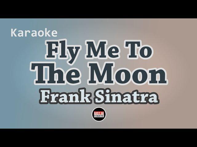 Fly me to the moon - Frank Sinatra | Jazz Acoustic Version KARAOKE