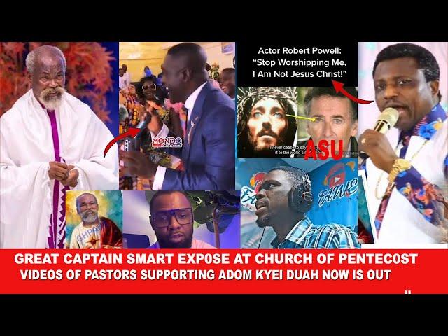 Ay3ka Captain Smart in tr0uble at Church of Pentic0st ,Eeeh Pastors are not supporting Adom Kyei Dua