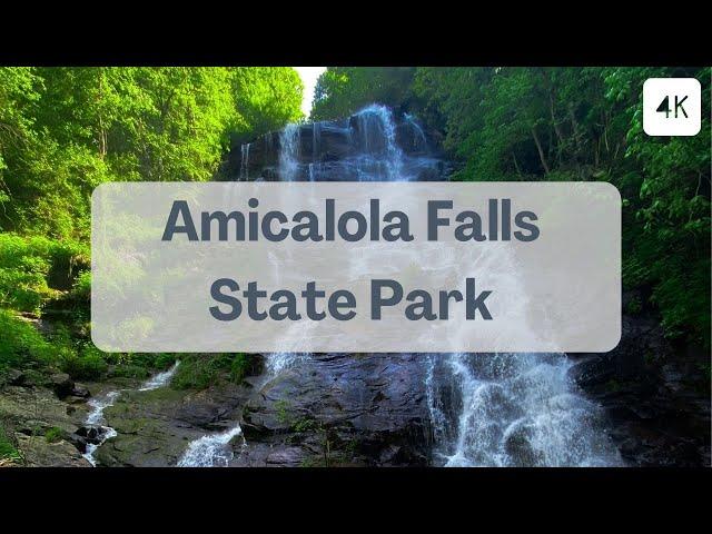 Amicalola Falls State Park 4k | Georgia Hikes | Georgia State Parks | Georgia Waterfalls