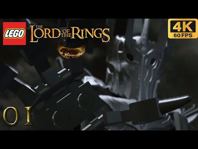 Lego The Lord of the Rings Let's Play 1: Prologue - No Commentary (4K 60fps)