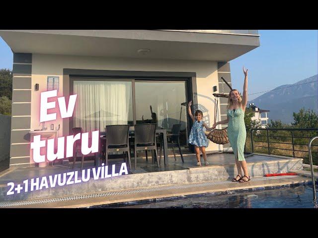 Lina Bilce ile Fethiye’de Havuzlu Ev Turu (2024 Yaz Tatili-Muğla) #vlog #evturu #lina