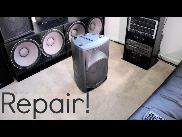 FIXING SKYTEC SPEAKER! - WORST REPAIR EVER!