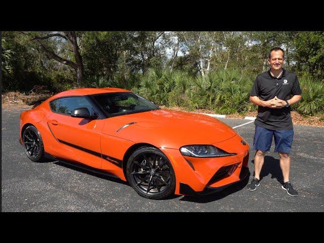 Is the 2024 Toyota Supra 45th Anniv Edition BETTER than a Nissan Z Heritage Edition?