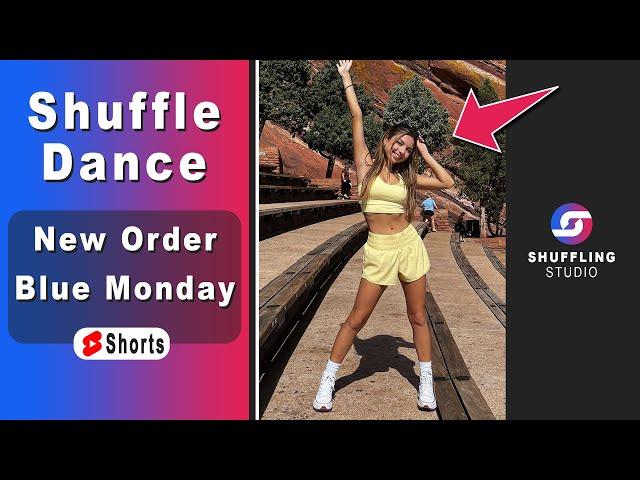 New Order Blue Monday  Best Shuffle Dance Music Video 2023 on a viral TikTok Song