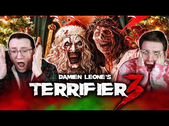 TERRIFIER 3 *REACTION* FIRST TIME WATCHING!