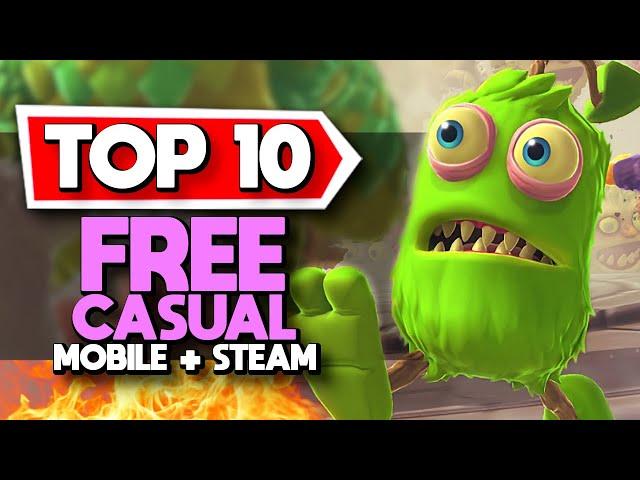 Top 10 FREE Casual Mobile and Steam Games