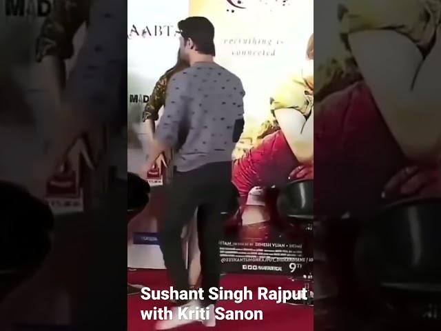 Sushant Singh Rajput Legendary Moment with Kriti Sanon #raabta #shorts