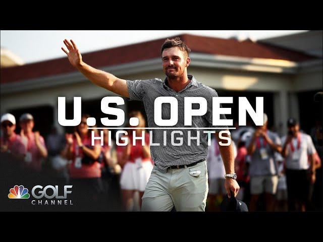 2024 U.S. Open Highlights: Bryson DeChambeau saves par on No. 18 to win U.S. Open | Golf Channel