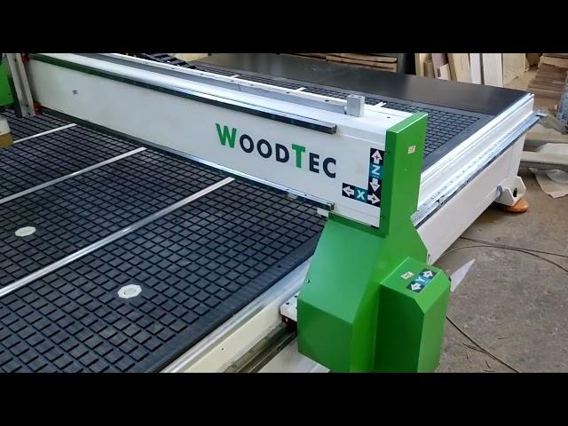 Обновленный WOODTEC  CH2030L на запуске в г Мытищи нашим инженером ООО СТАНКИ