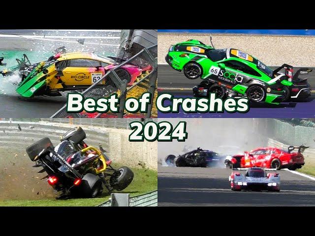 Motorsport CRASHES & SPINS Compilation 2024 (Spa-Francorchamps & Nürburgring)