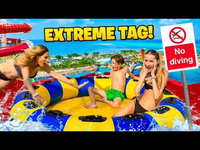 EXTREME WATERPARK HIDE AND SEEK TAG! 