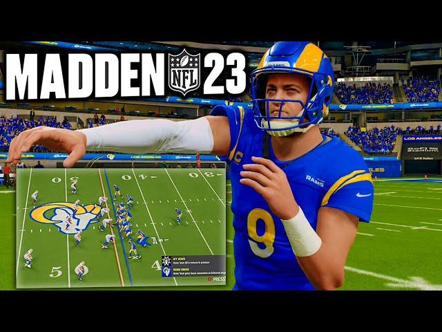 Madden 23 Gameplay - TV Broadcast Style CPU vs CPU (Slow Simulation)