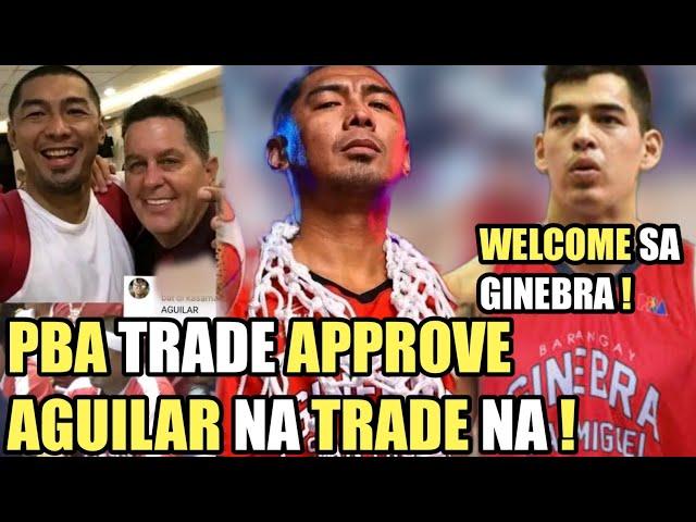 BREAKING NEWS! PBA TRADE APPROVE RAYMOND AGUILAR NA TRADE NA SA ROS | WELCOME CAELAN TIONGSON !