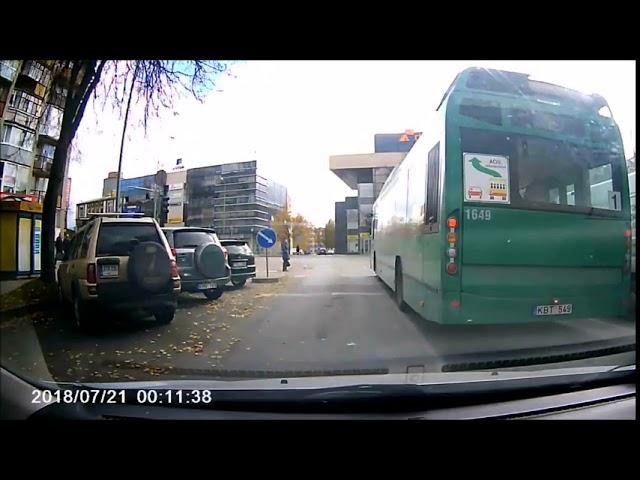 Autobuso vairuotojas Šiauliuose