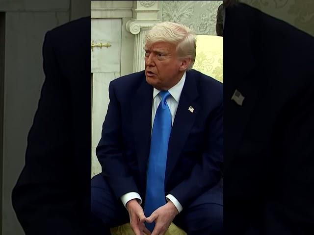Trump confronts South Africa's president with video claims of 'white genocide' in his country