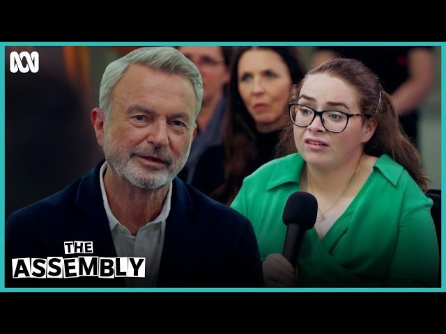 The question that shook Sam Neill | The Assembly | ABC iview