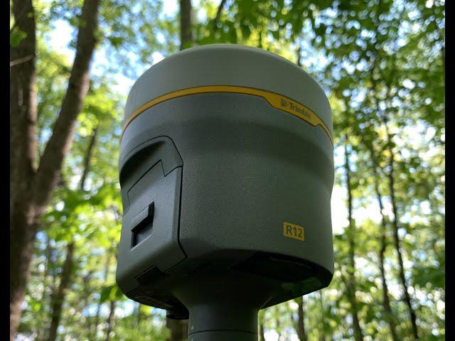 Highlighting the Trimble R12 with ProPoint™ GNSS Technology in canopy