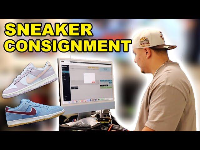 HOW WE DO SNEAKER CONSIGNMENT - DAY IN THE LIFE AT COUNTDOWN