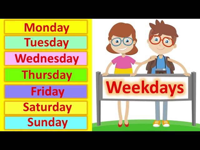 LEARN THE WEEKDAYS