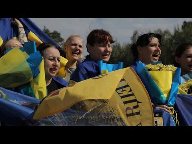 Ukrainian prisoners of war return to their homeland | AFP