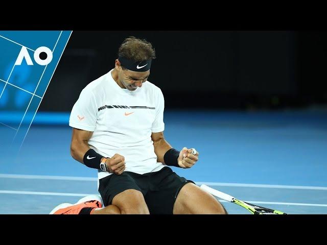 Nadal v Raonic match highlights (QF) | Australian Open 2017