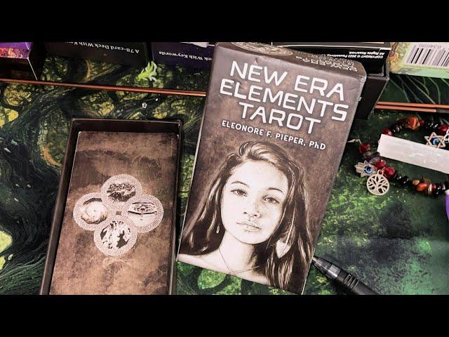 New Era Elements Tarot Deck  | Unboxing and Flip Through ️