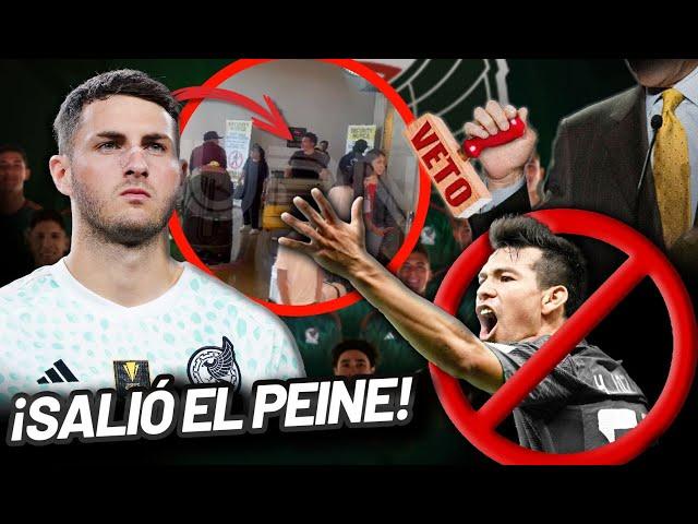 ¡SE CALENTARON! CHUCKY LOZANO, VETADO DEL TRI POR CULPA DE SANTIAGO GIMÉNEZ