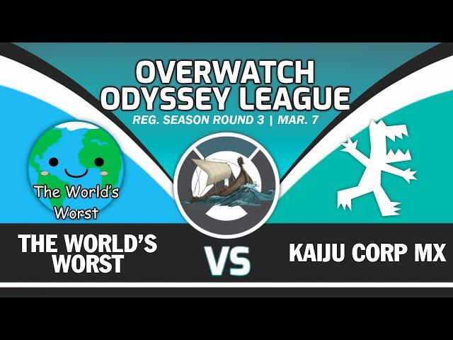 REG. SEASON ROUND 3 | World's Worst vs. kaiju corp mx