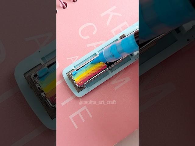 Amazing Rainbow Hacks #shorts #art #diy #muktaartandcraft #youtubeshorts_sad