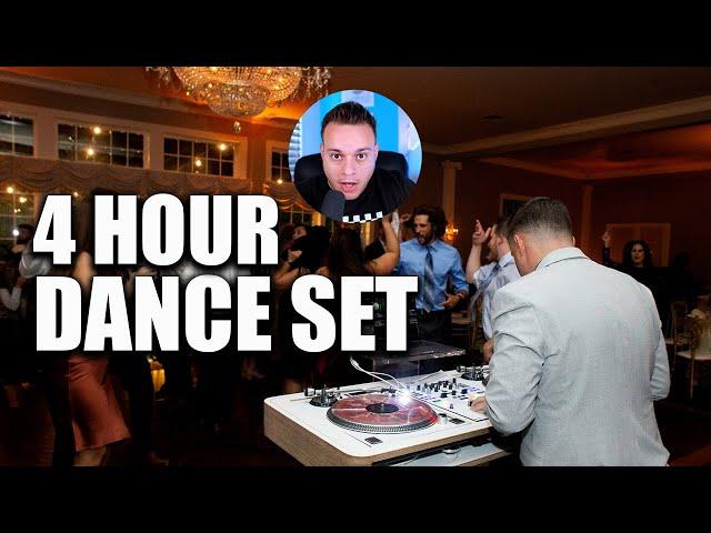 How To DJ A Really Long Dance Set At A Wedding 