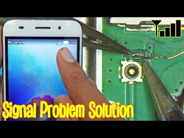 Mobile Phone No Service No Signal No Network Problem Soluiton Repair  Tutorial 17