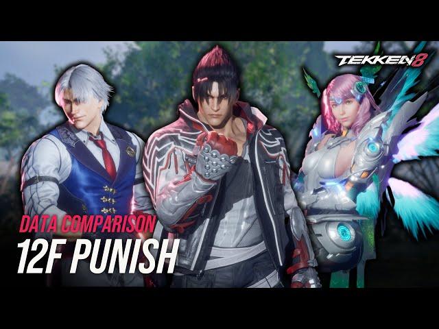 12F Punishers Ranked WORST to BEST | Data Comparison | TEKKEN 8