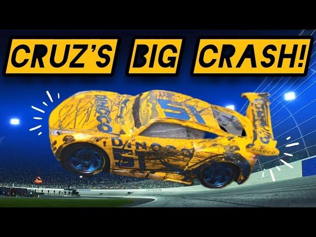 Disney Pixar Cars 3 | Cruz Ramirez's Big Crash