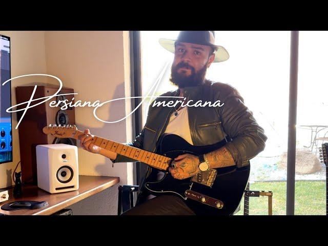 Soda Stereo - Persiana Americana - Guitar Cover - Alan Hernandez