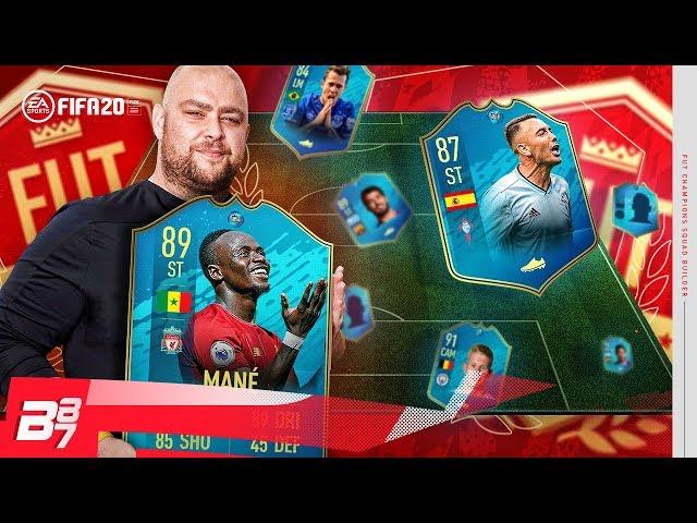 INFORM MANE! USING A FUT DRAFT TEAM IN FUT CHAMPIONS! | FIFA 20 ULTIMATE TEAM