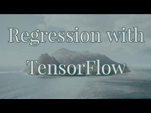 Regression with Deep Learning, Tensorflow & Keras | Learning Deep Learning | Part-1