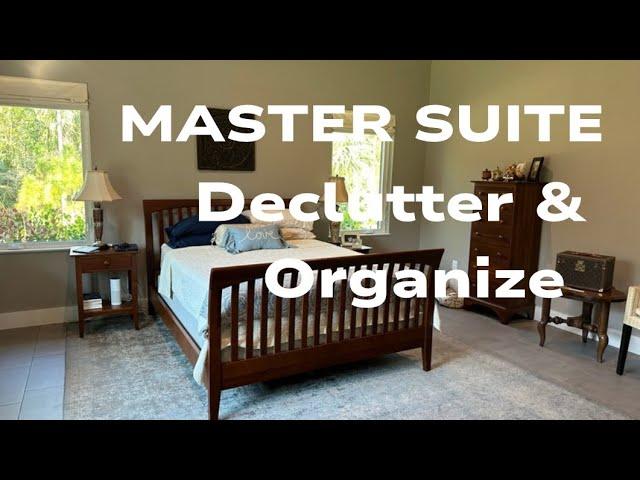 Master Bedroom Monthly Task Project - Declutter, Organize & Clean, February Project